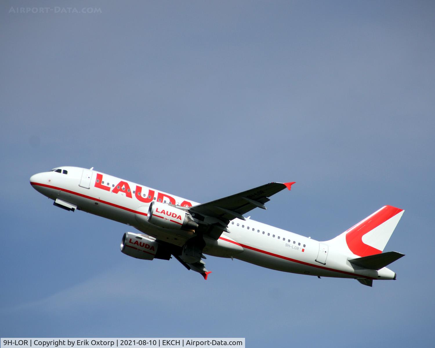 9H-LOR, 2007 Airbus A320-214 C/N 3206, 9H-LOR taking off rw 22R