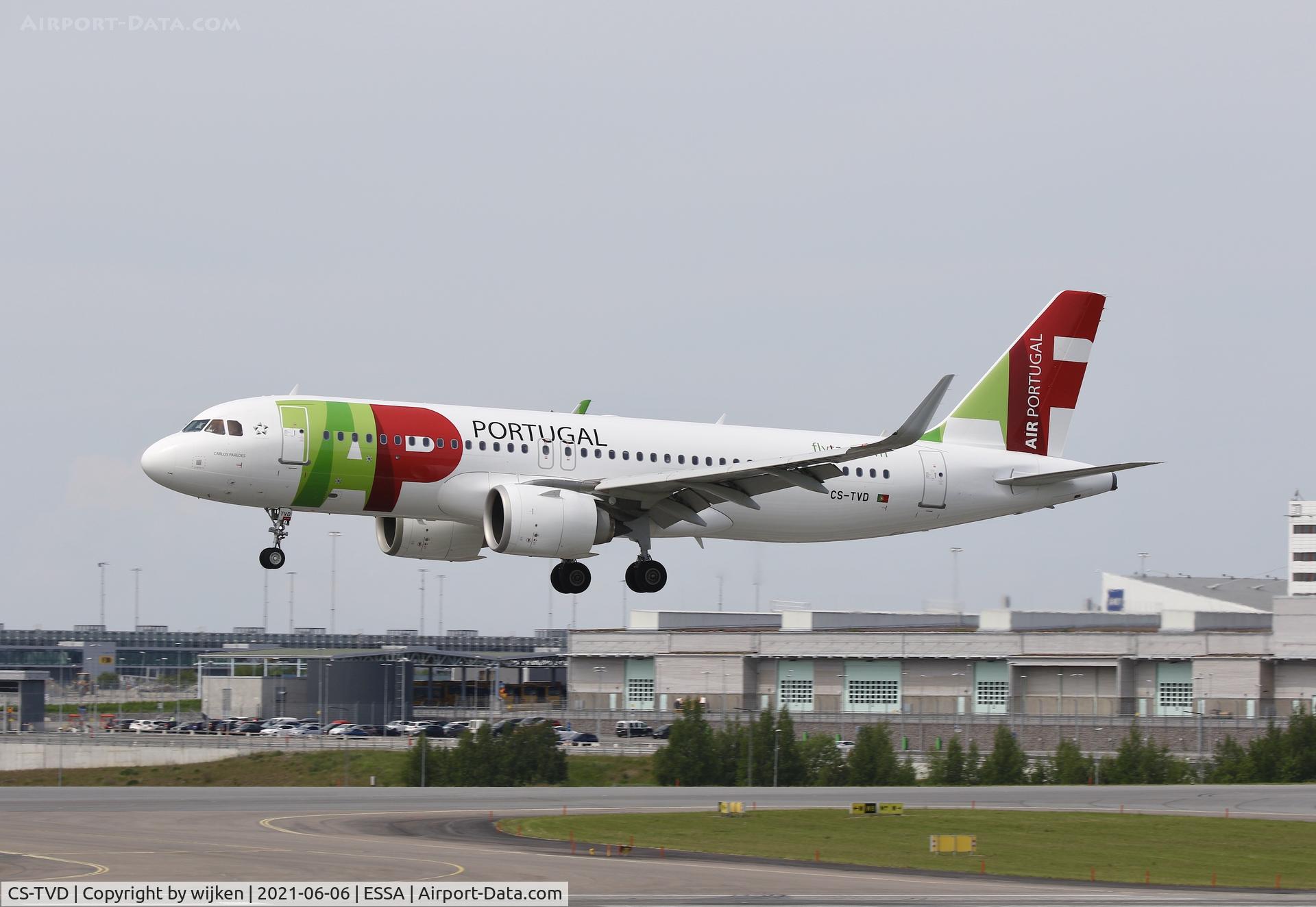CS-TVD, 2019 Airbus A320-251N C/N 8907, RWY 19L
