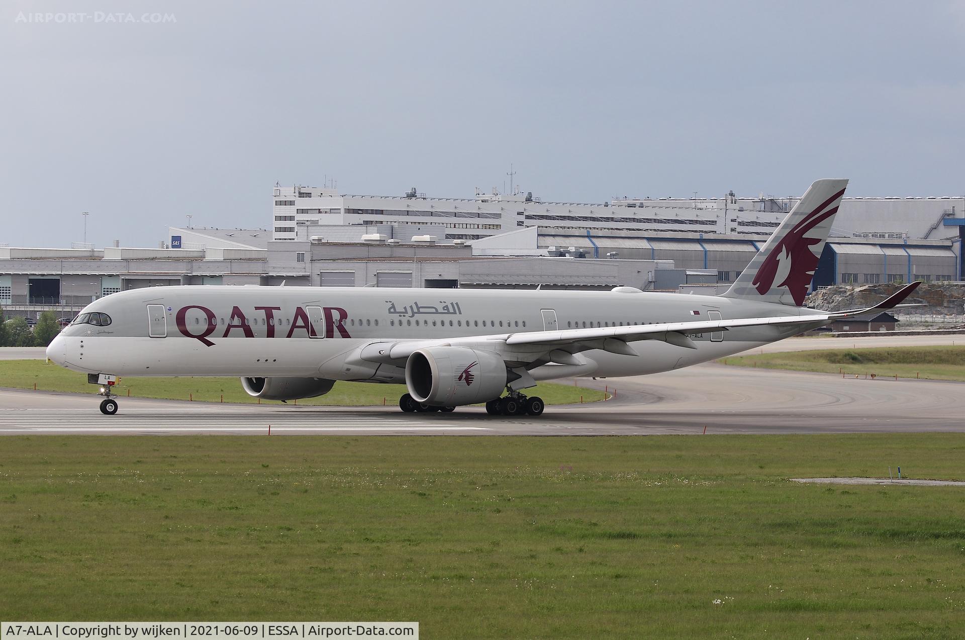A7-ALA, 2014 Airbus A350-941 C/N 006, RWY 19L
