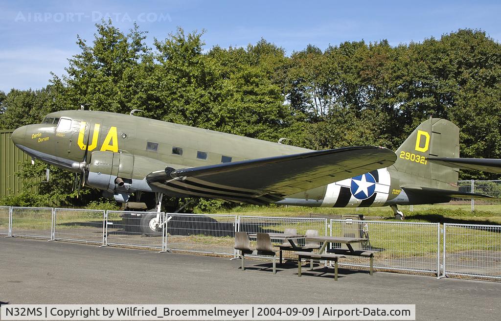 N32MS, 1942 Douglas DC3A C/N 4978, In Museum Bevrijdende Vleugels near Best, the Netherlands.