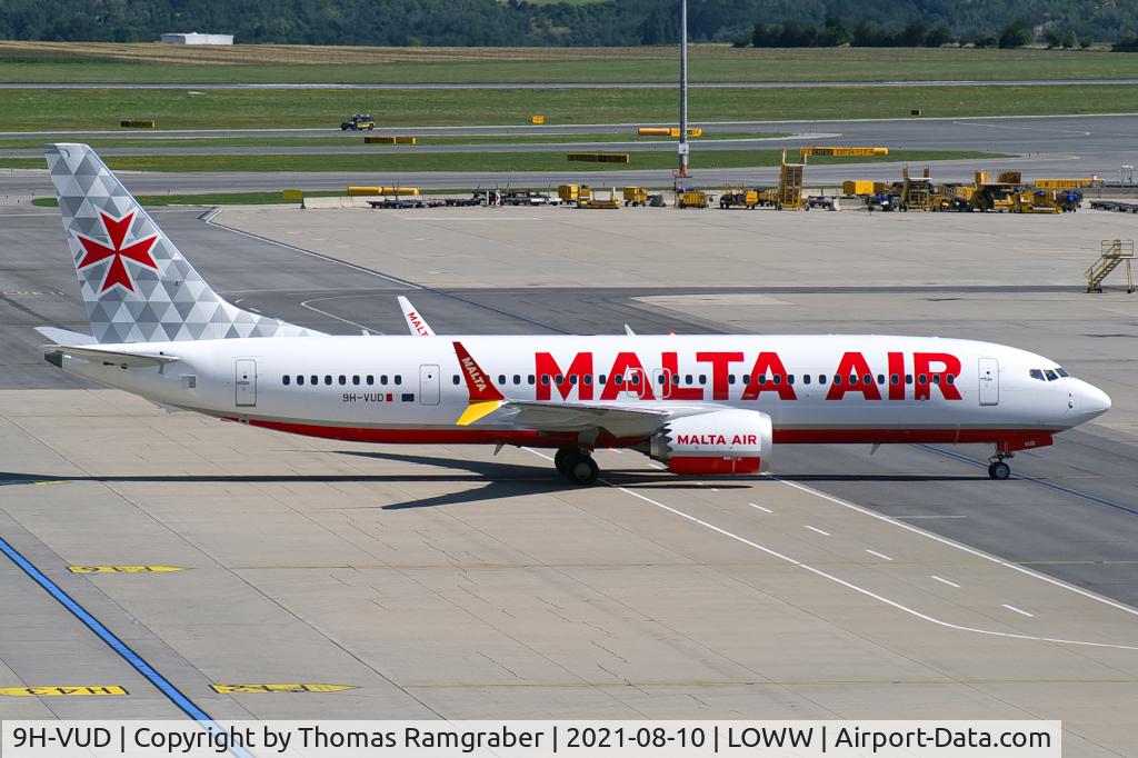 9H-VUD, 2021 Boeing 737-8-200 MAX C/N 65878, Malta Air Boeing 737-8 MAX 200