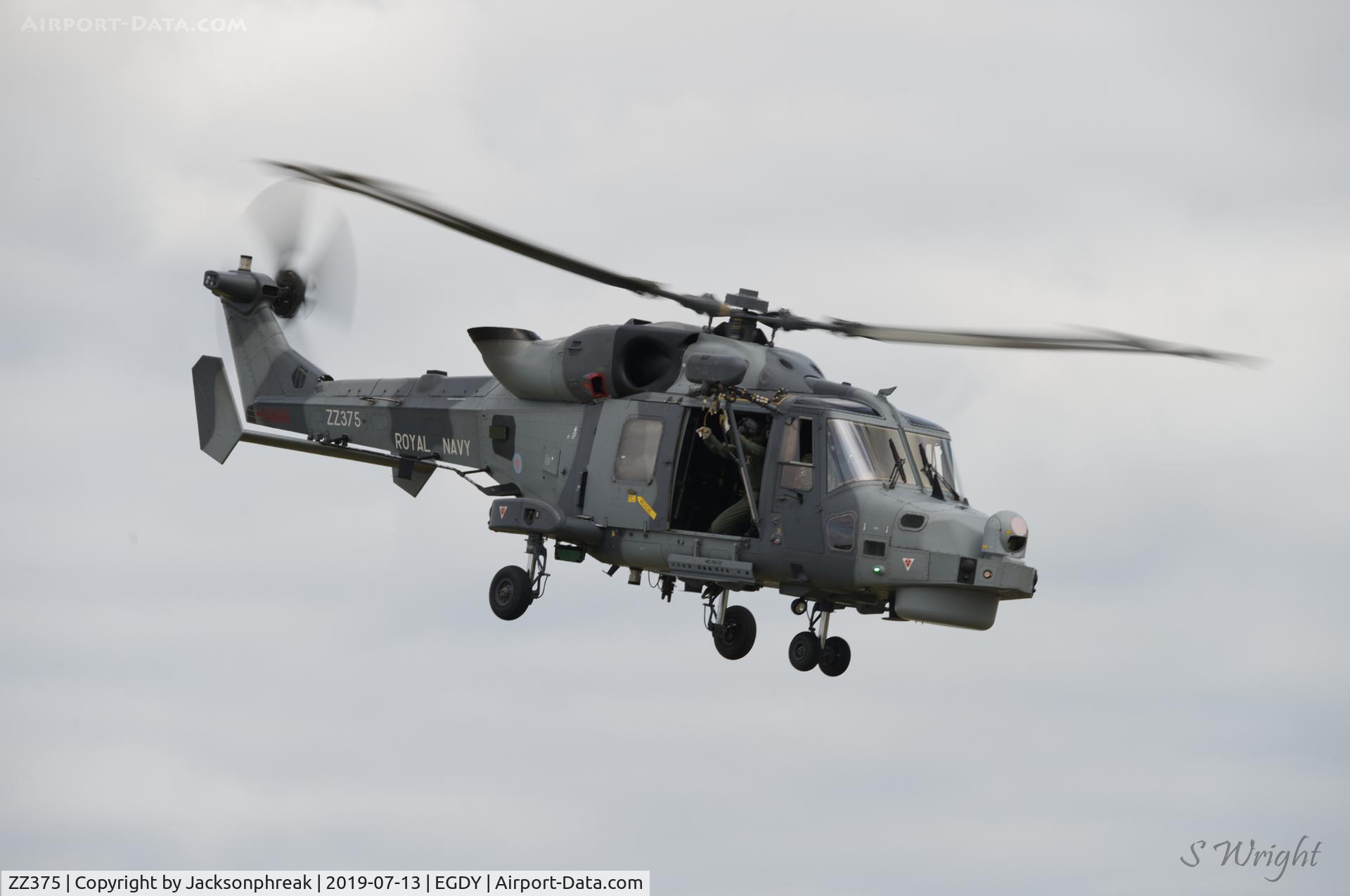ZZ375, 2013 AgustaWestland AW-159 Wildcat HMA.2 C/N 494, Yeovilton Air Day 2019