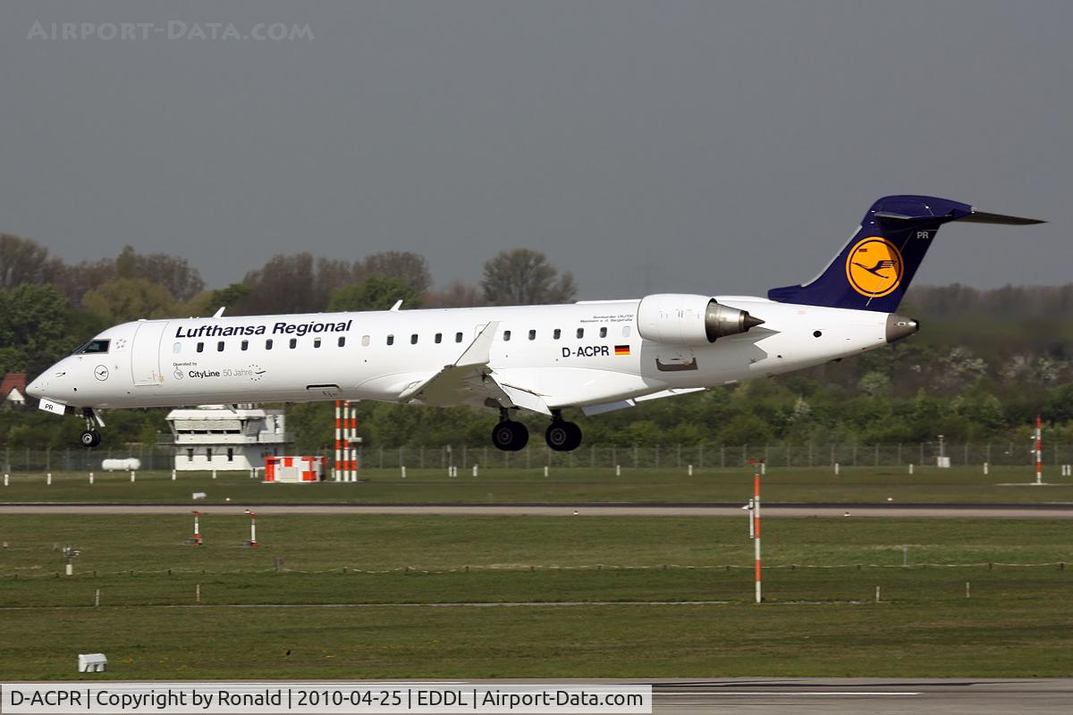 D-ACPR, 2003 Canadair CRJ-701ER (CL-600-2C10) Regional Jet C/N 10098, at dus