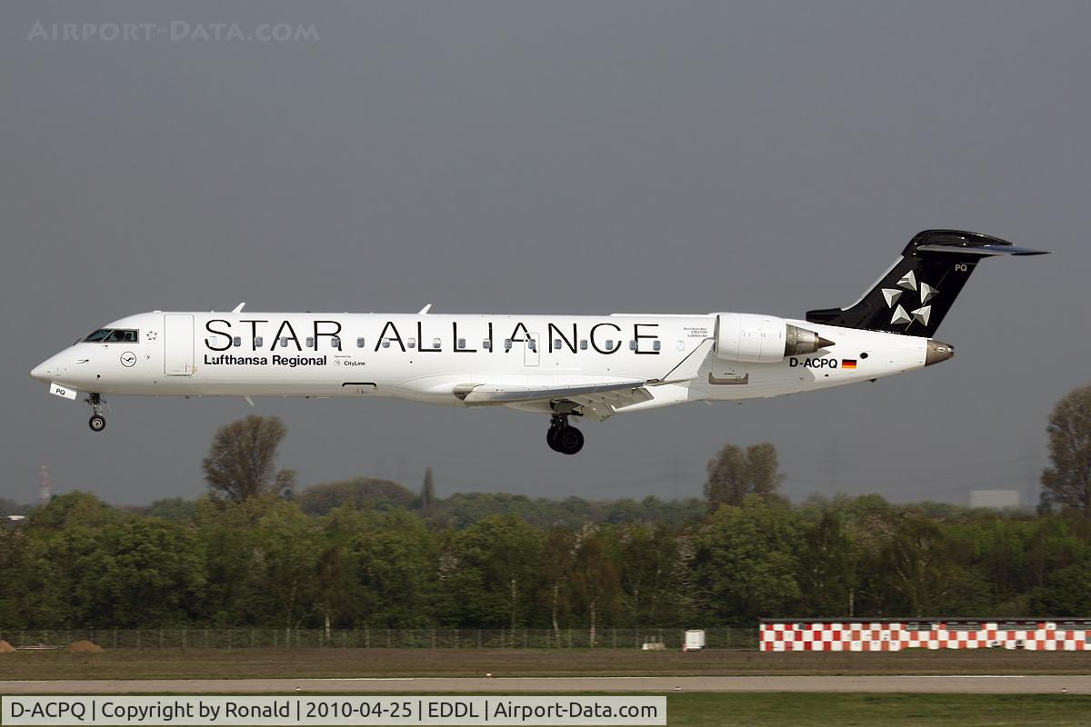 D-ACPQ, 2003 Canadair CRJ-700 (CL-600-2C10) Regional Jet C/N 10091, at dus