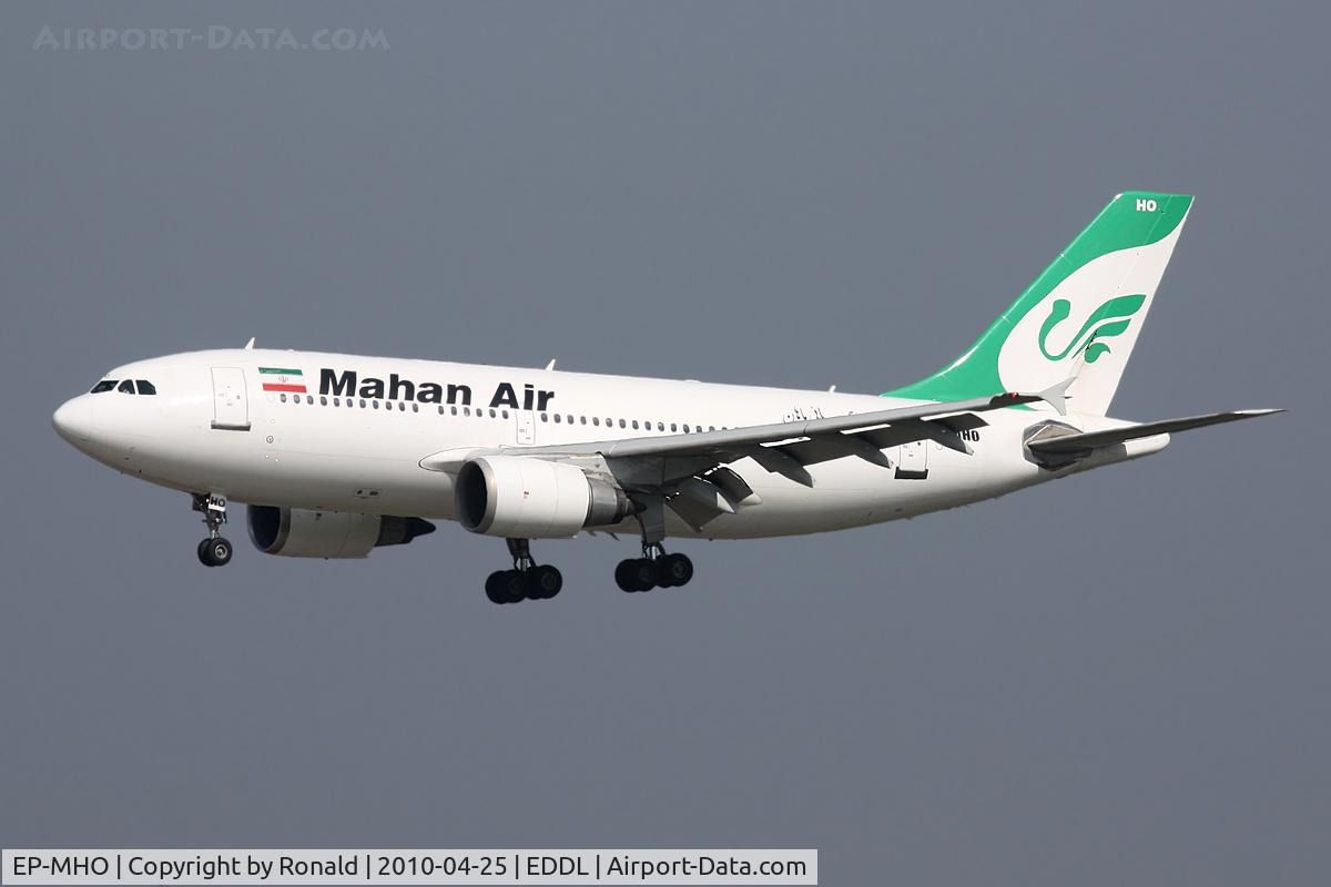 EP-MHO, 1989 Airbus A310-304 C/N 488, at dus