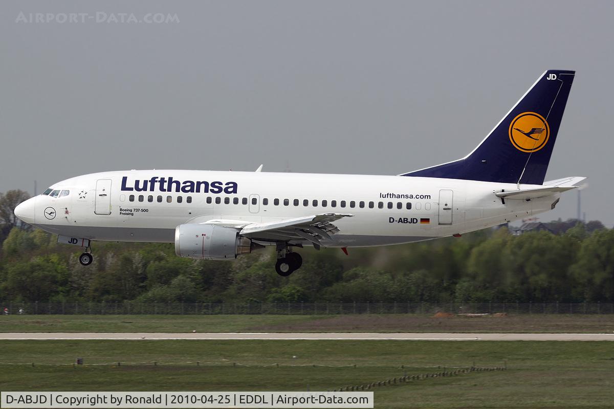 D-ABJD, 1991 Boeing 737-530 C/N 25309, at dus