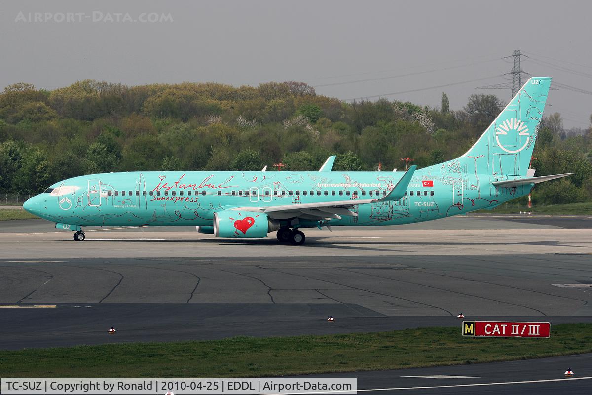 TC-SUZ, 2008 Boeing 737-8HX C/N 29649, at dus