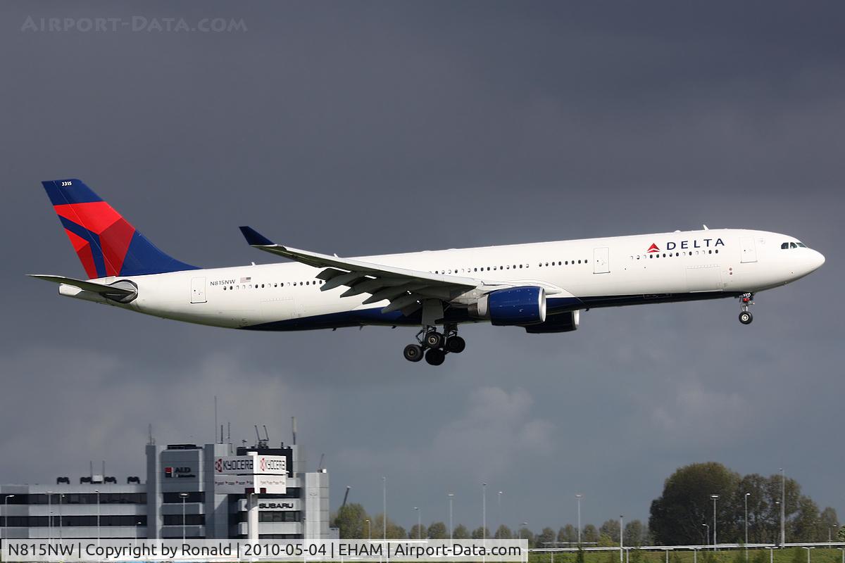 N815NW, 2007 Airbus A330-323X C/N 0817, at spl
