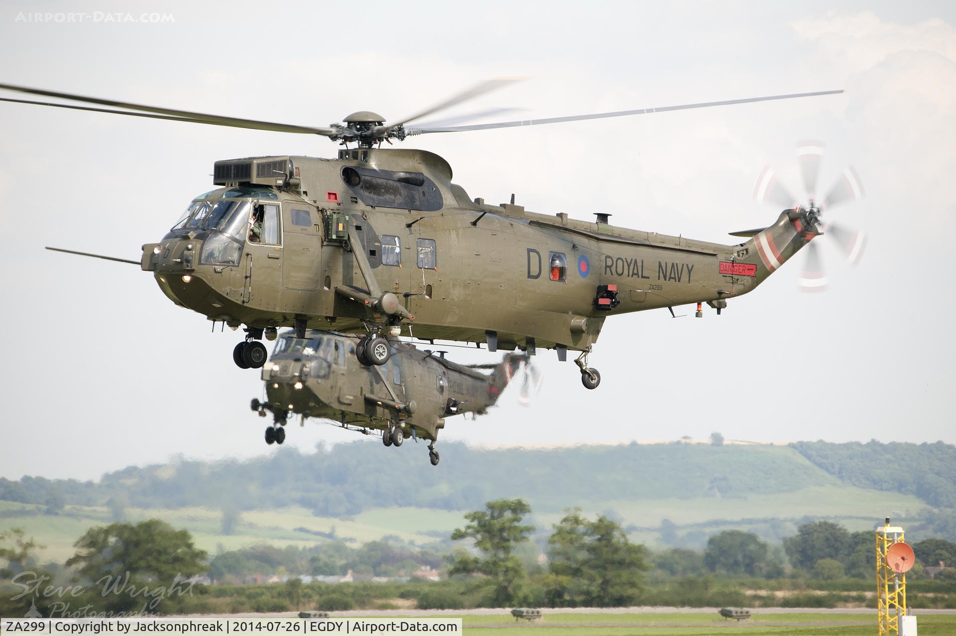 ZA299, 1981 Westland Sea King HC.4 C/N WA913, Yeovilton Air Day 2014