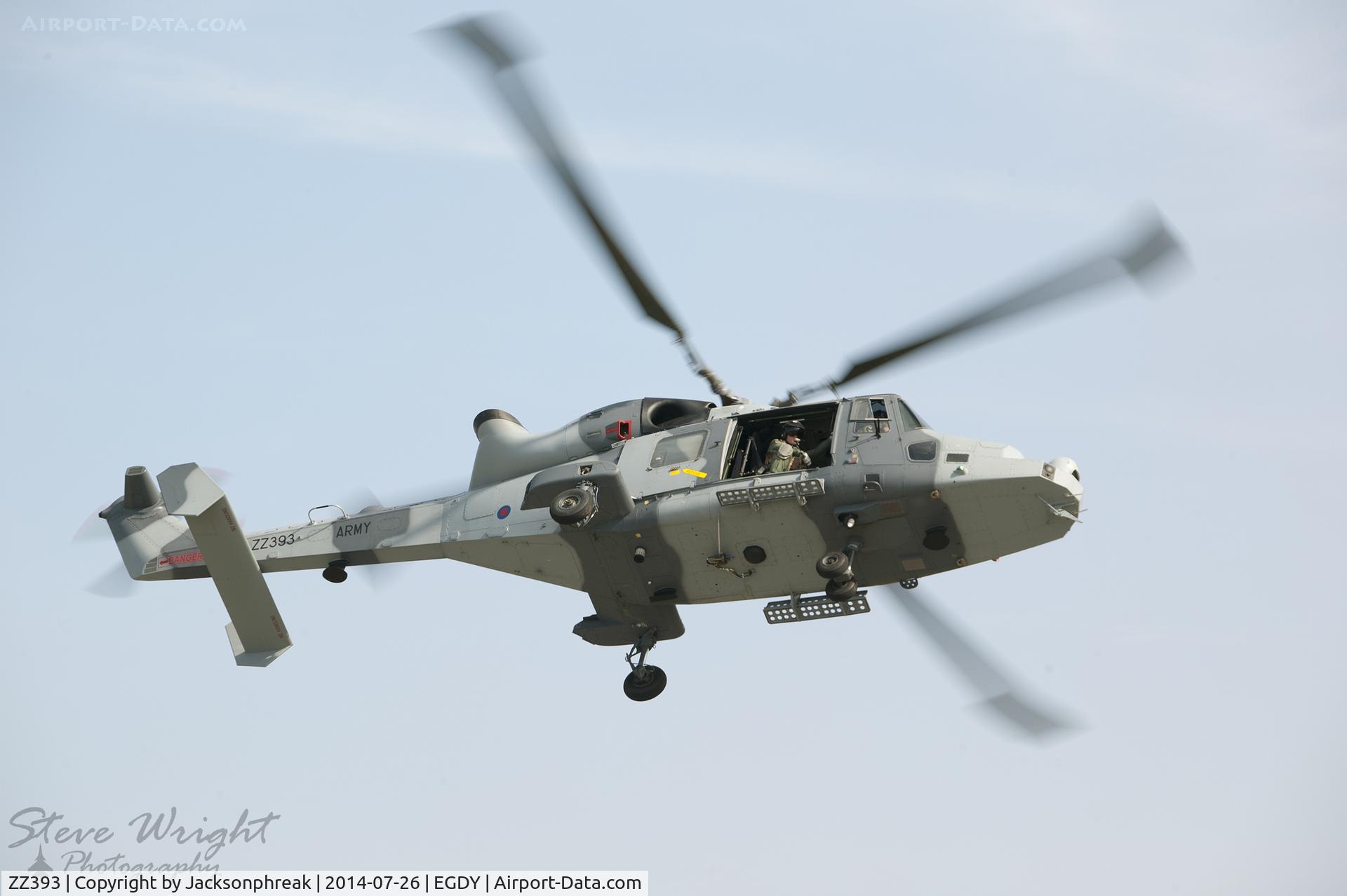 ZZ393, 2013 AgustaWestland AW-159 Wildcat AH.1 C/N 491, Yeovilton Air Day 2014