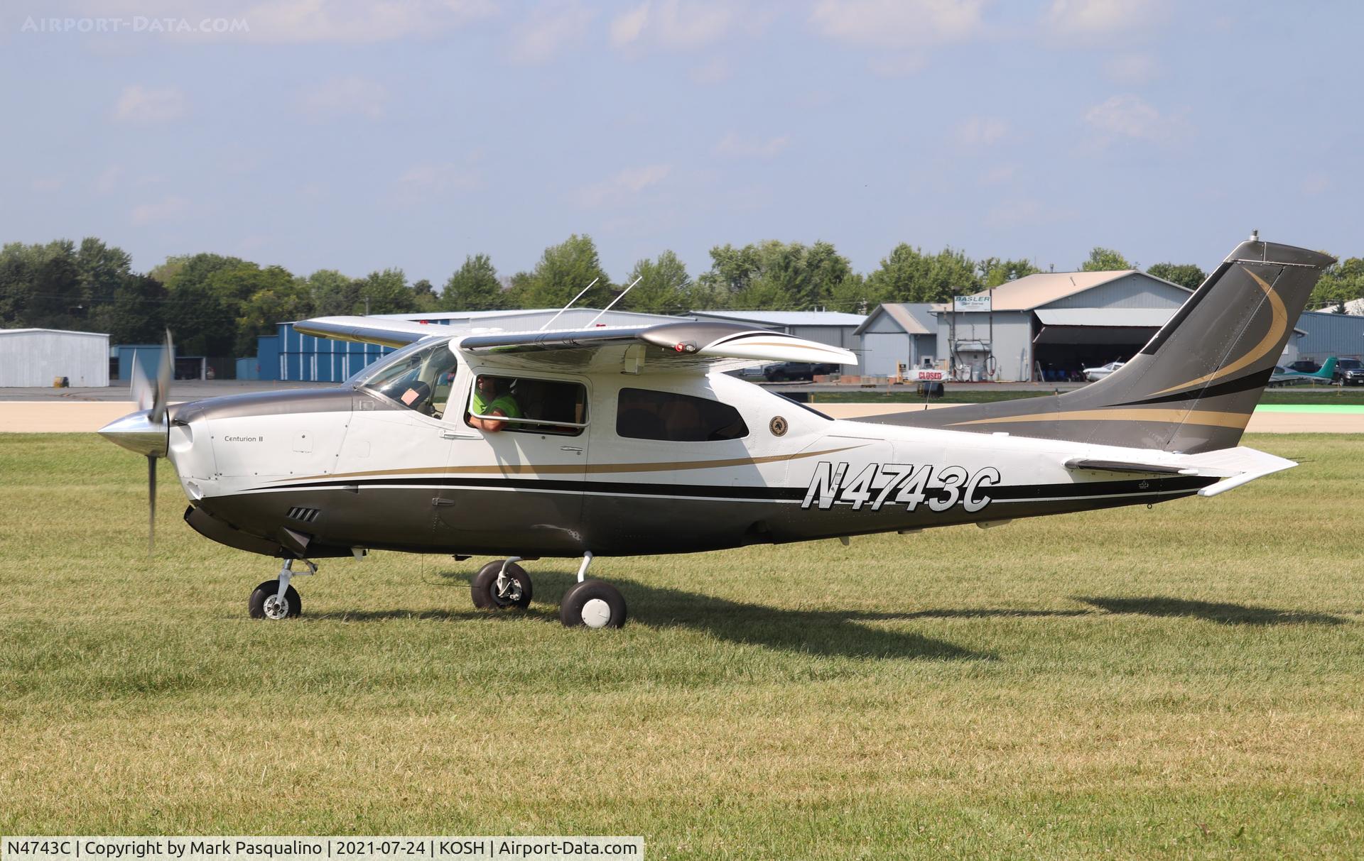N4743C, 1979 Cessna T210N Turbo Centurion C/N 21063608, Cessna T210N