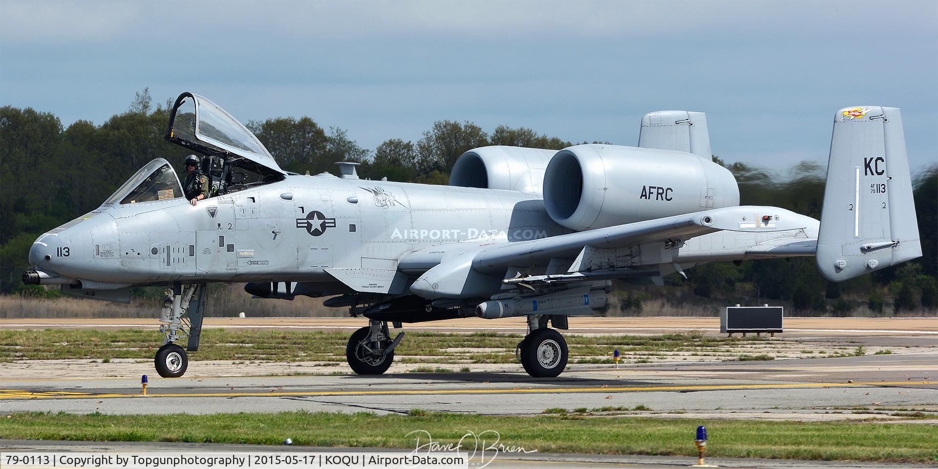 79-0113, 1979 Fairchild Republic A-10C Thunderbolt II C/N A10-0377, Static Arrival from Whiteman AFB