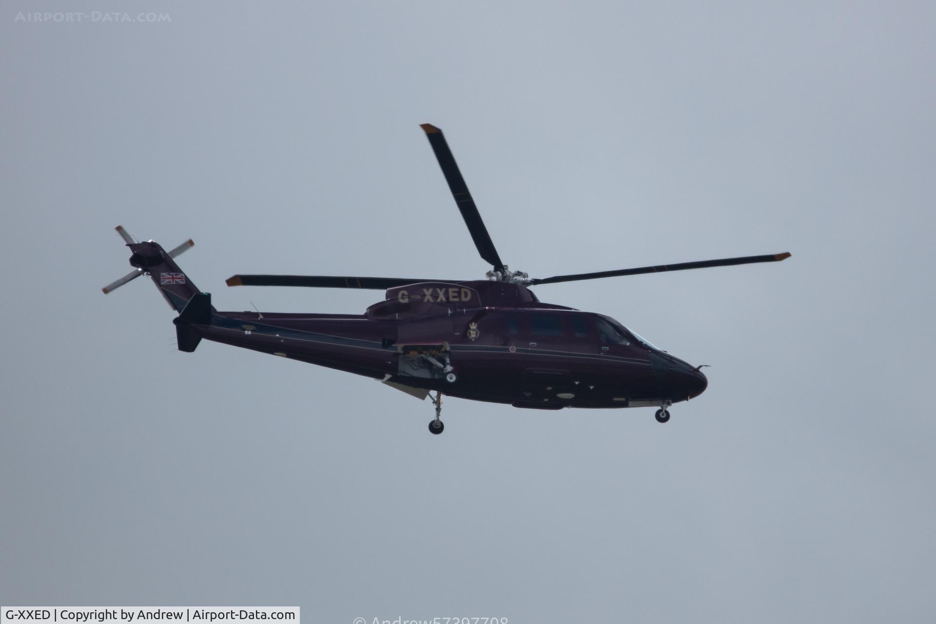 G-XXED, 2007 Sikorsky S-76C C/N 760699, G-XXED with Princess Anne onboard for Tynwald day 2021 Isle of Man