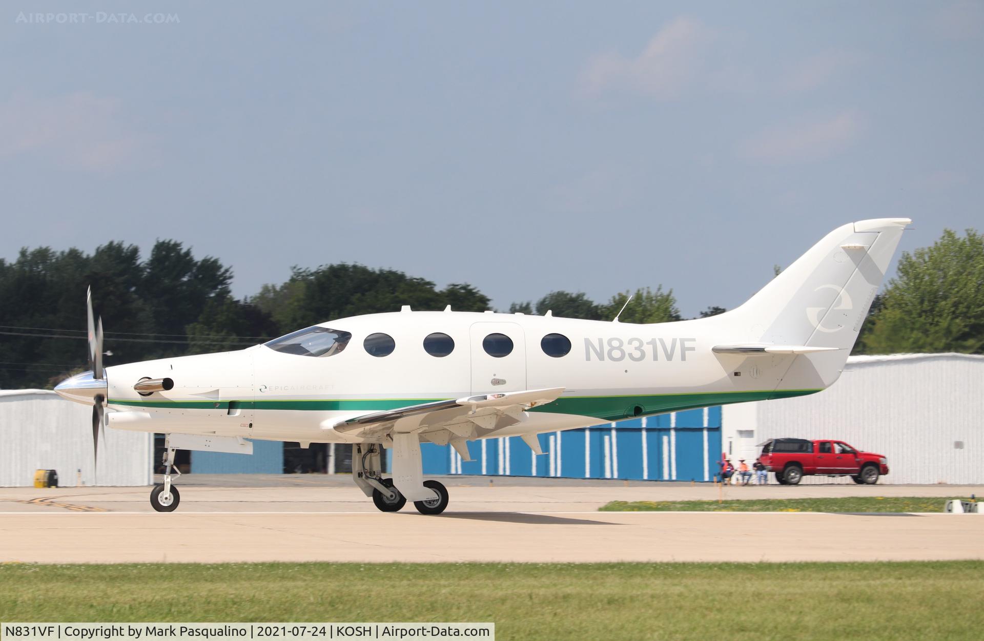 N831VF, 2021 Epic Aircraft E1000 C/N K014, Epic E1000