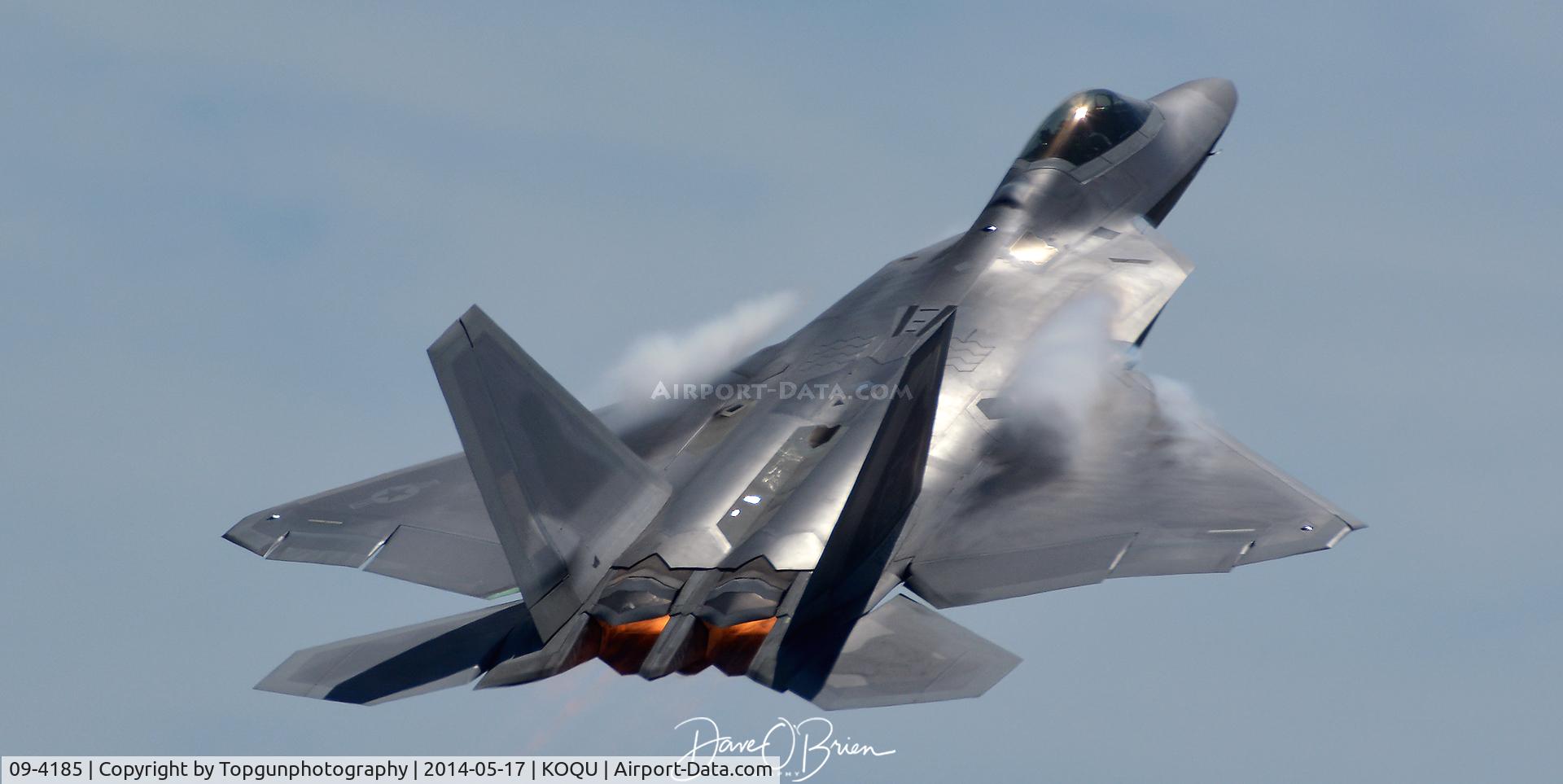 09-4185, Lockheed Martin F-22A Raptor C/N 4185, Raptor Demo