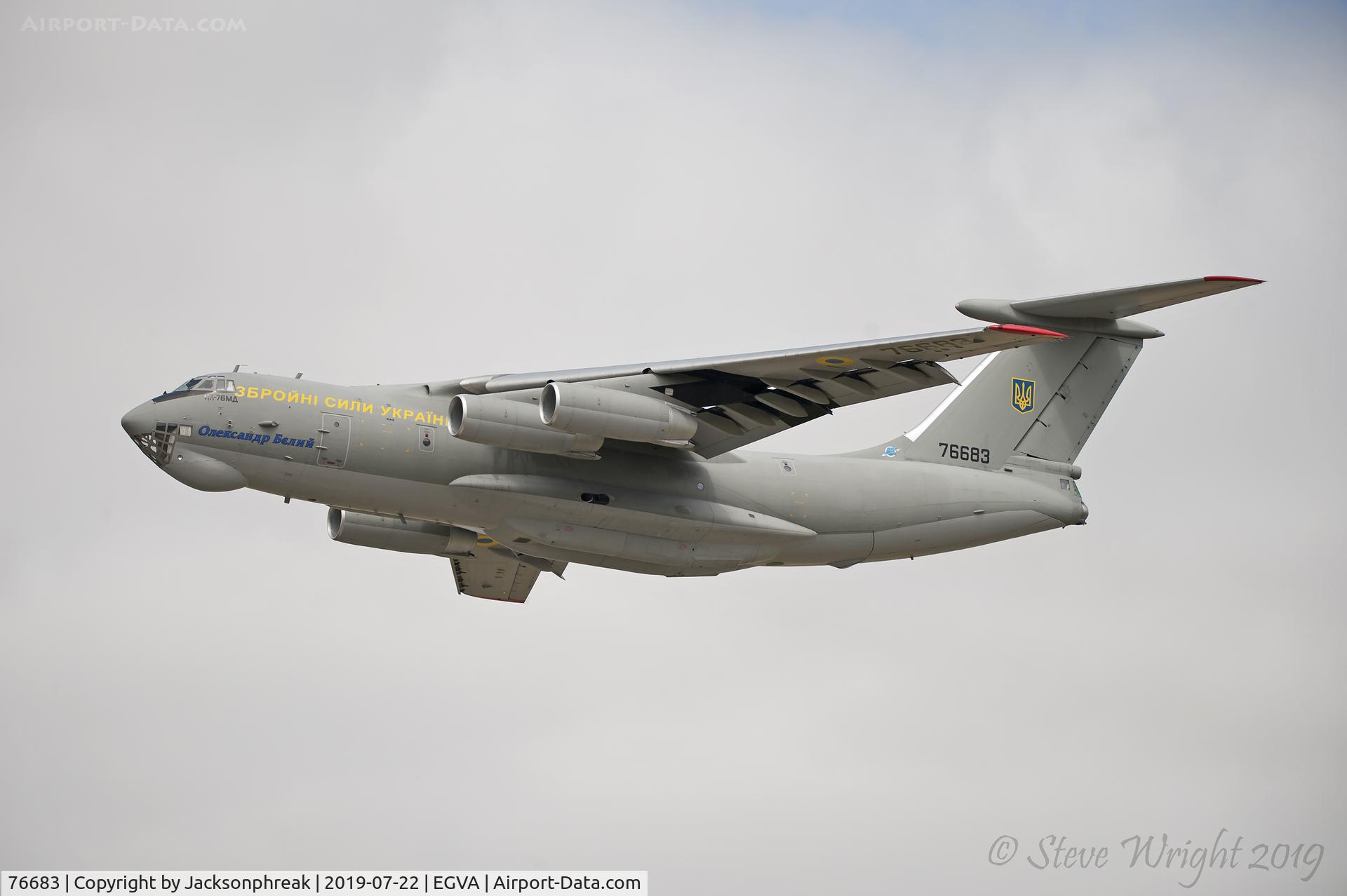 76683, Ilyushin IL-76MD C/N 0063468029, International Air Tattoo 2019