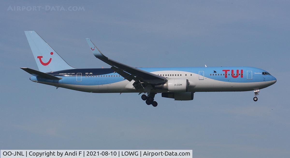OO-JNL, 2000 Boeing 767-304 C/N 29384, TUI AIRLINES BELGIUM BOEING 767-300