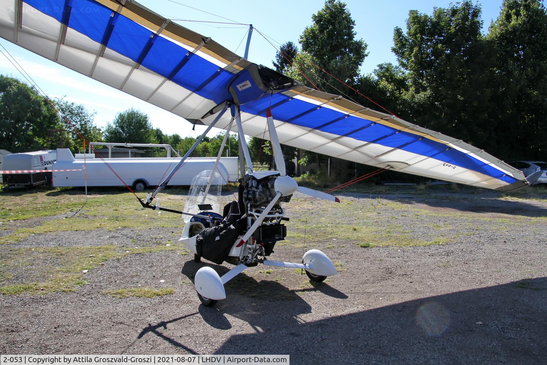 2-053, Drachen Studios Kecur Royal 912/Air Création BioniX, LHDV - Dunaújváros-Kisapostag Airport, Hungary