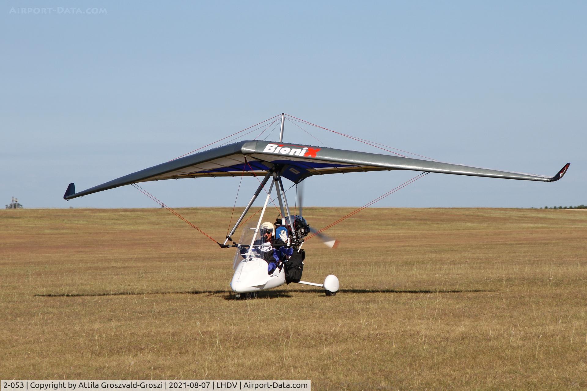 2-053, Drachen Studios Kecur Royal 912/Air Création BioniX, LHDV - Dunaújváros-Kisapostag Airport, Hungary