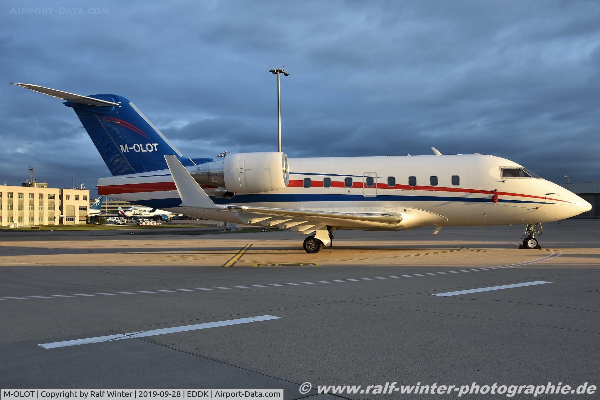 M-OLOT, 1998 Bombardier Challenger 604 (CL-600-2B16) C/N 5382, Bombardier Canadair CL-600-2B16 Challenger 604 - Kellie Aviation - 5382 - M-OLOT - 28.09.2019 - CGN