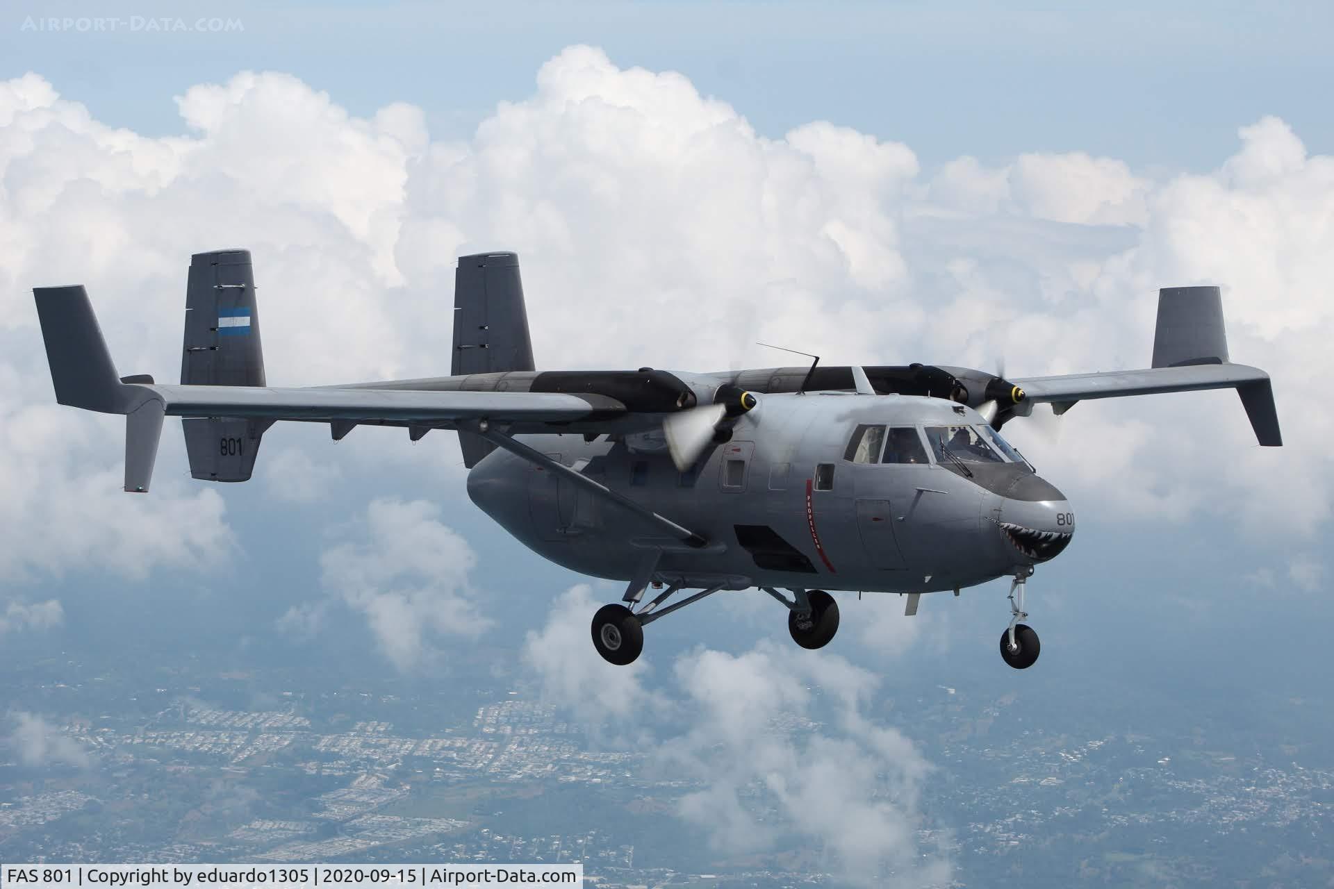 FAS 801, Israel Aircraft Industries IAI-202 Arava C/N 0104, Air to Air Shot