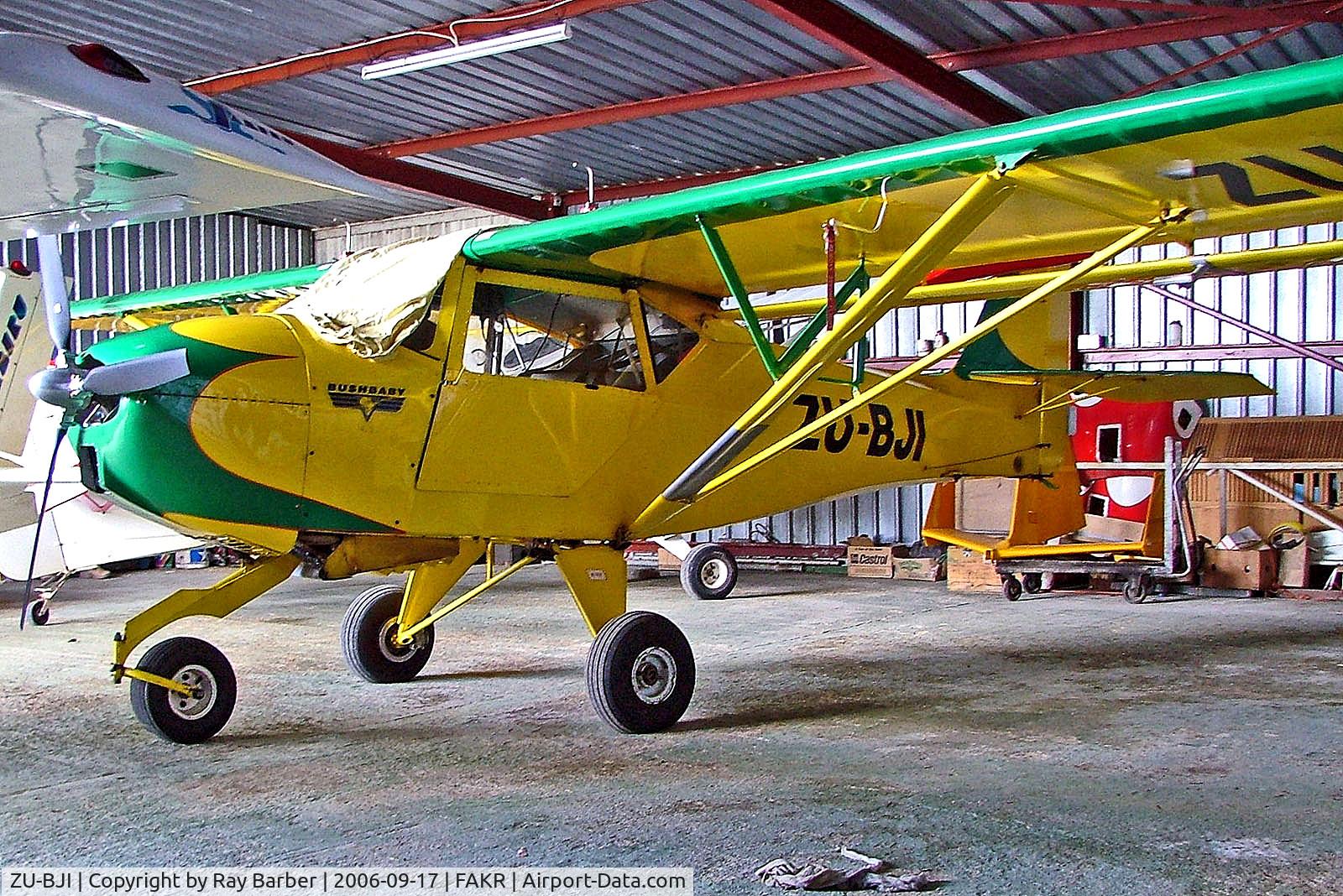 ZU-BJI, 1998 Kitplanes for Africa Bush-Baby 450 C/N 051, ZU-BJI   Kitplanes for Africa Bush-Baby 450 [051] Fisantekraal~ZS 17/09/2006