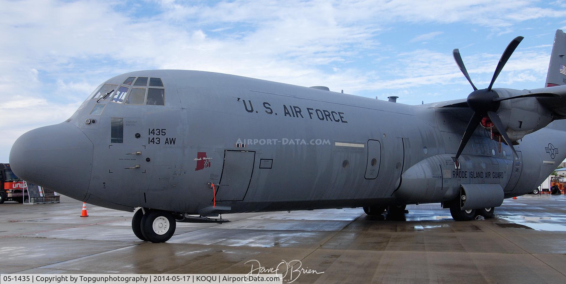 05-1435, 2005 Lockheed Martin C-130J-30 Super Hercules C/N 382-5572, 143rd AS