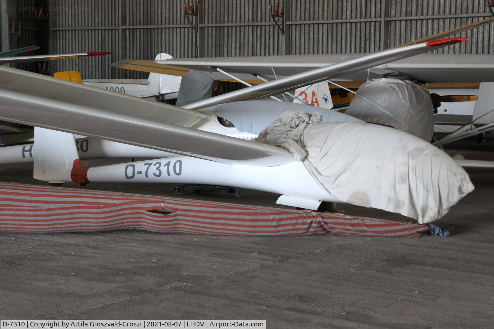 D-7310, 1976 Grob G-102 Astir CS C/N 1193, LHDV - Dunaújváros-Kisapostag Airport, Hungary