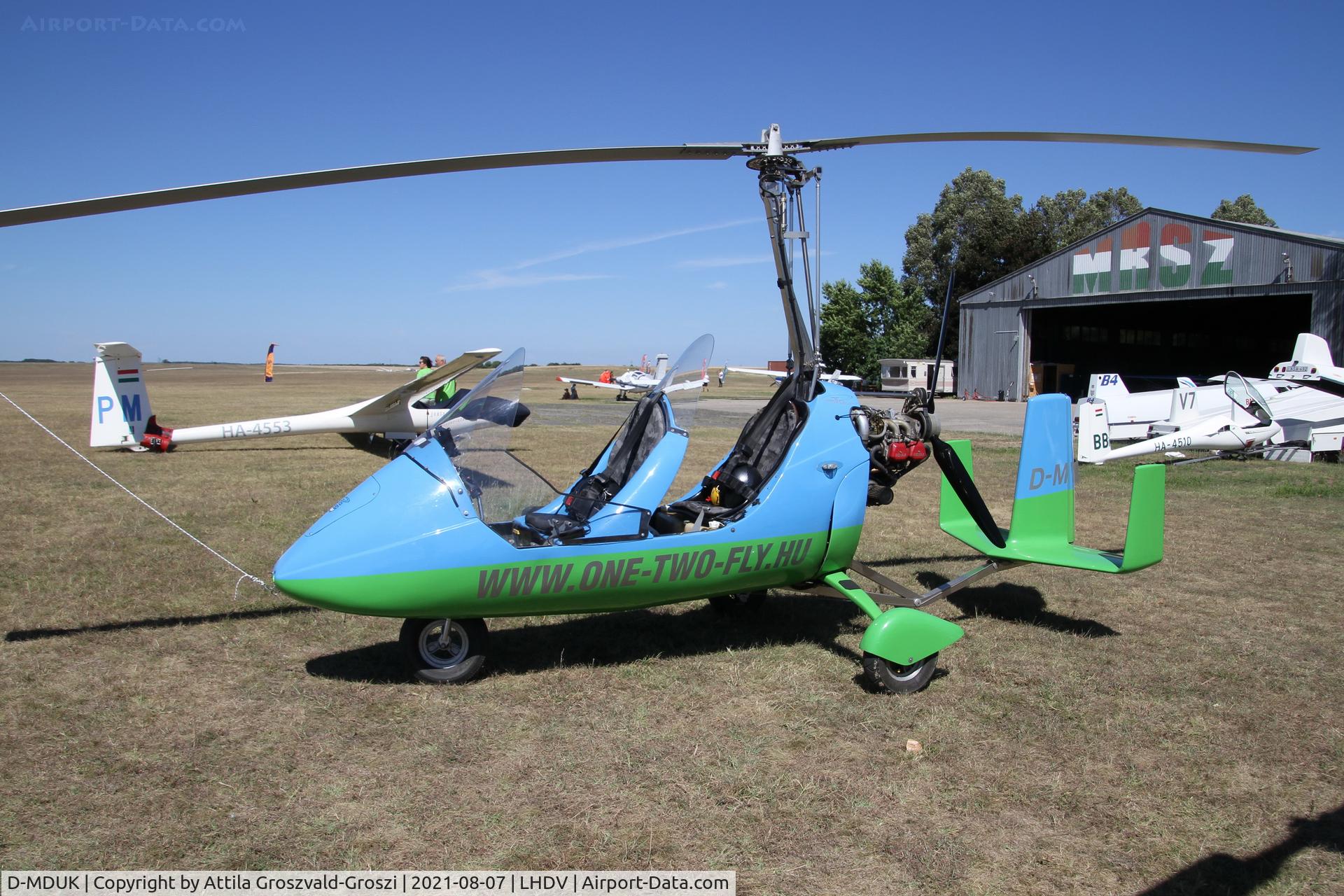 D-MDUK, AutoGyro MTOsport, LHDV - Dunaújváros-Kisapostag Airport, Hungary