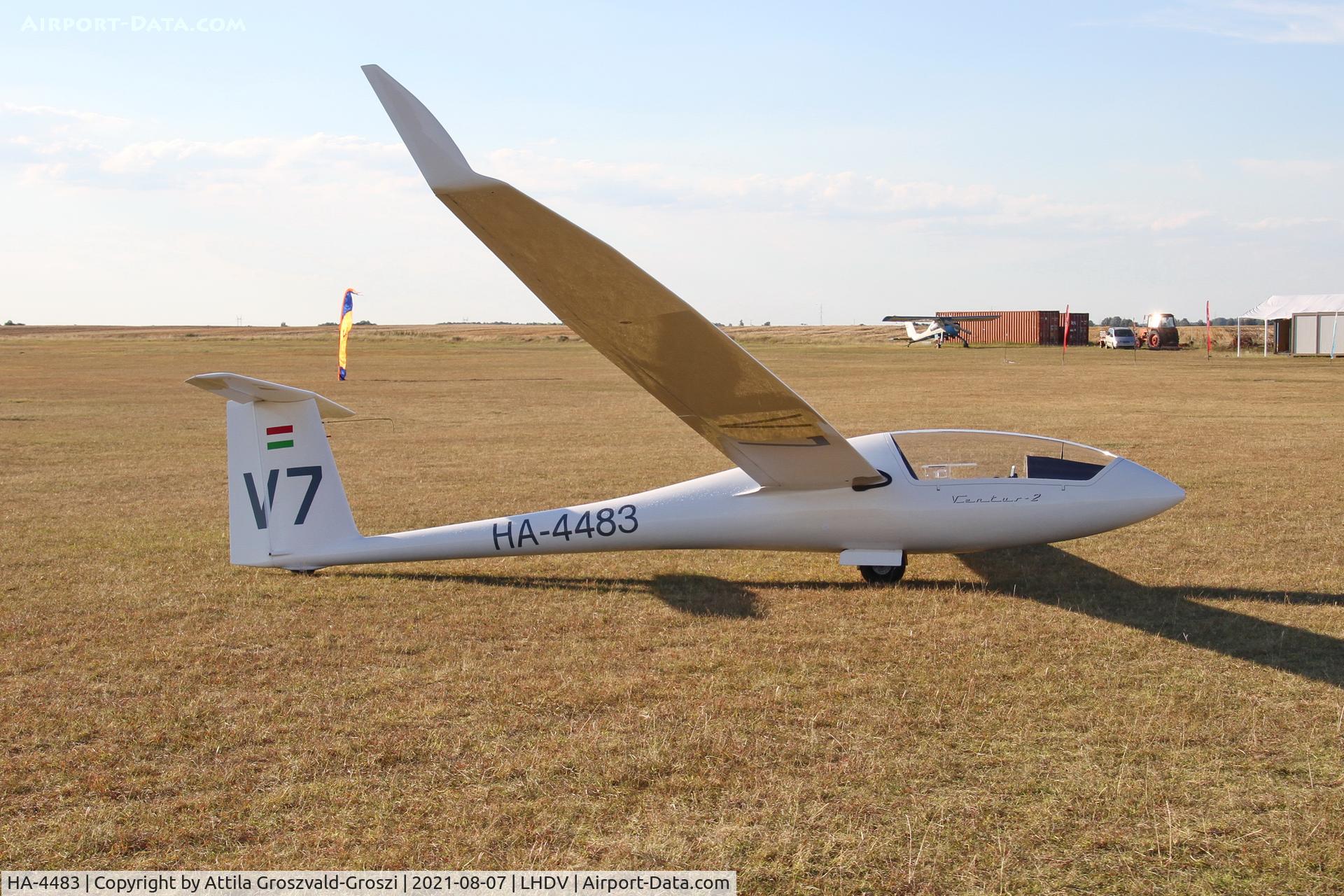 HA-4483, 1996 Schempp-Hirth Ventus 2B C/N 40, LHDV - Dunaújváros-Kisapostag Airport, Hungary