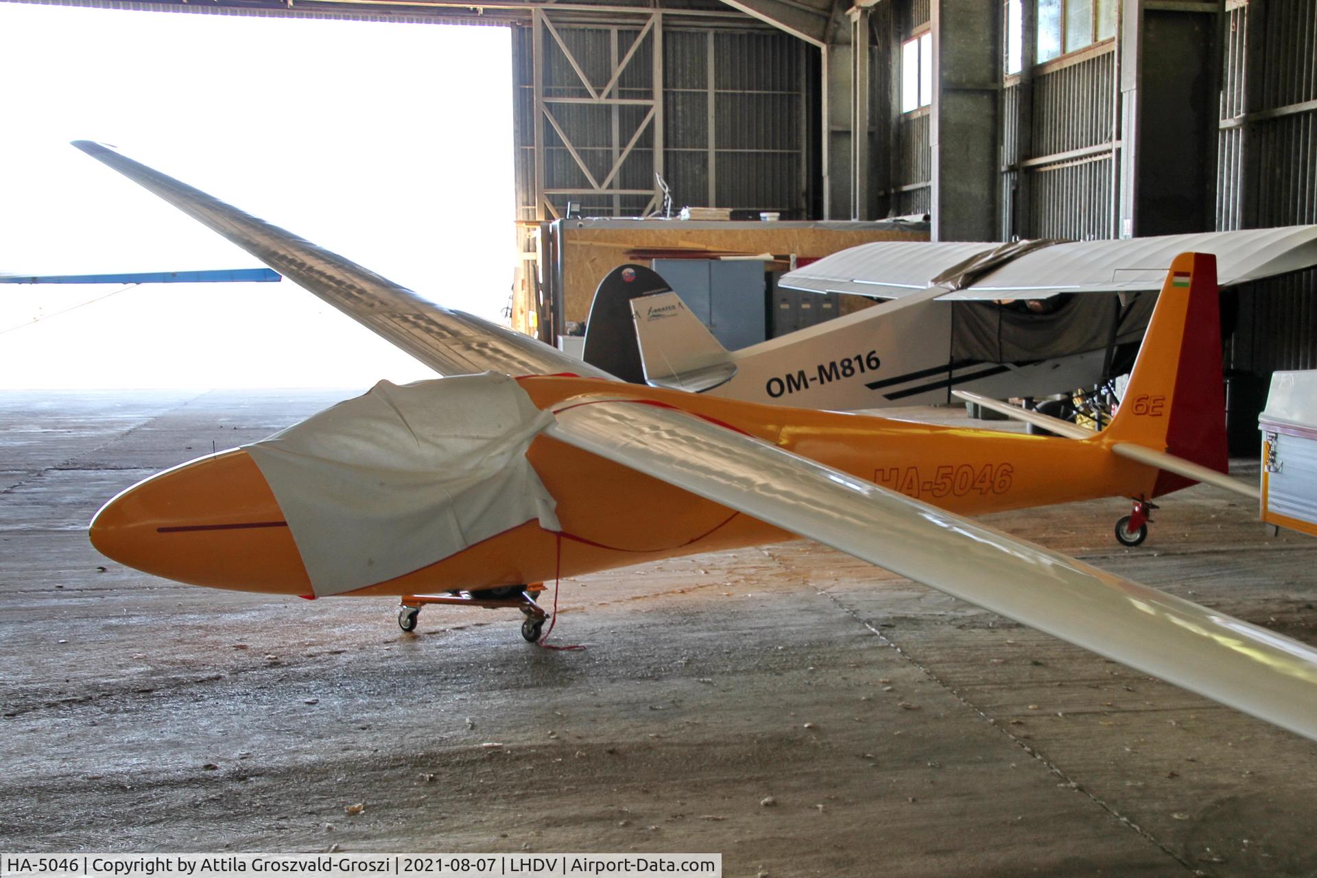 HA-5046, 1968 Schleicher Ka-6E Rhonsegler C/N 4157, LHDV - Dunaújváros-Kisapostag Airport, Hungary