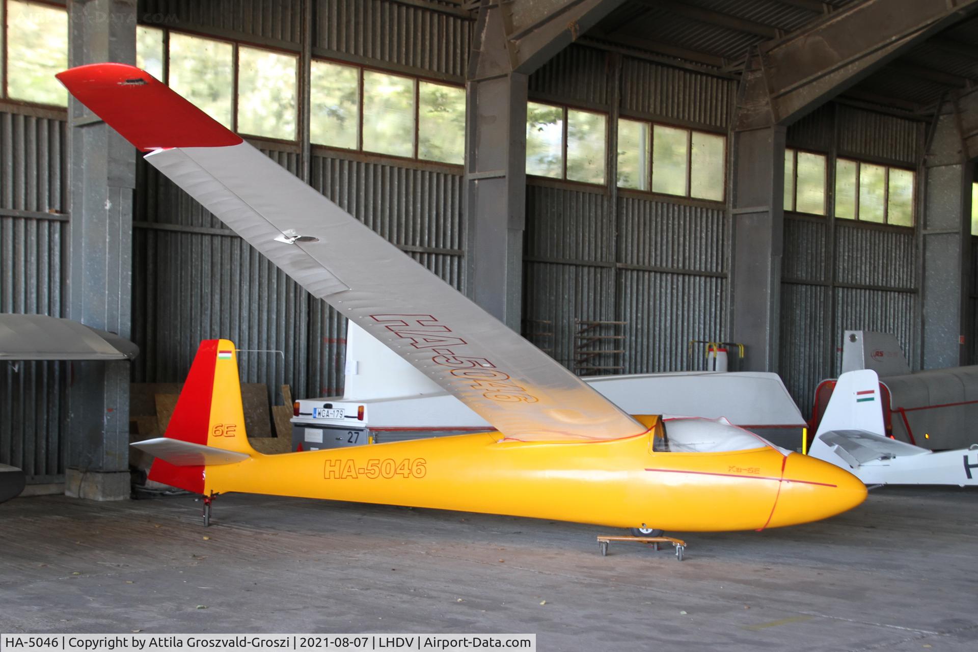 HA-5046, 1968 Schleicher Ka-6E Rhonsegler C/N 4157, LHDV - Dunaújváros-Kisapostag Airport, Hungary