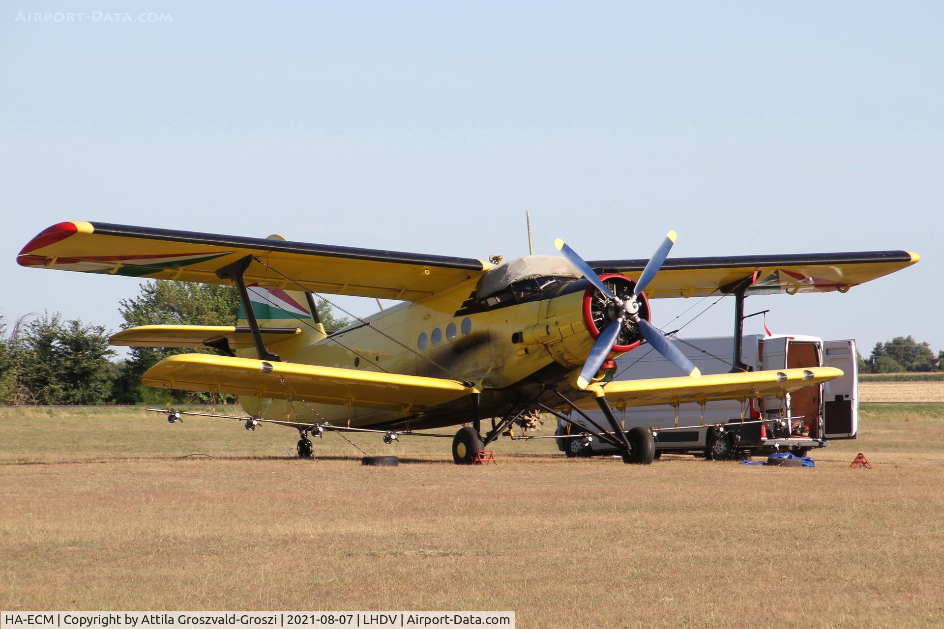 HA-ECM, PZL-Mielec Antonov An-2R Colt C/N 1G201-10, LHDV - Dunaújváros-Kisapostag Airport, Hungary