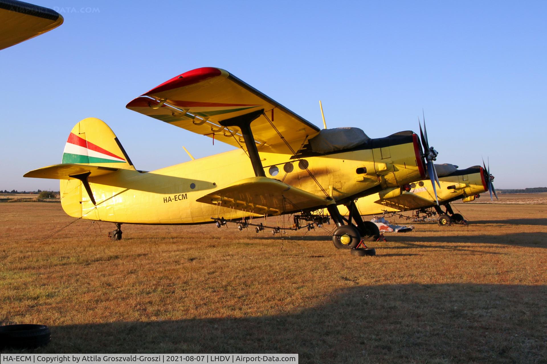 HA-ECM, PZL-Mielec Antonov An-2R Colt C/N 1G201-10, LHDV - Dunaújváros-Kisapostag Airport, Hungary