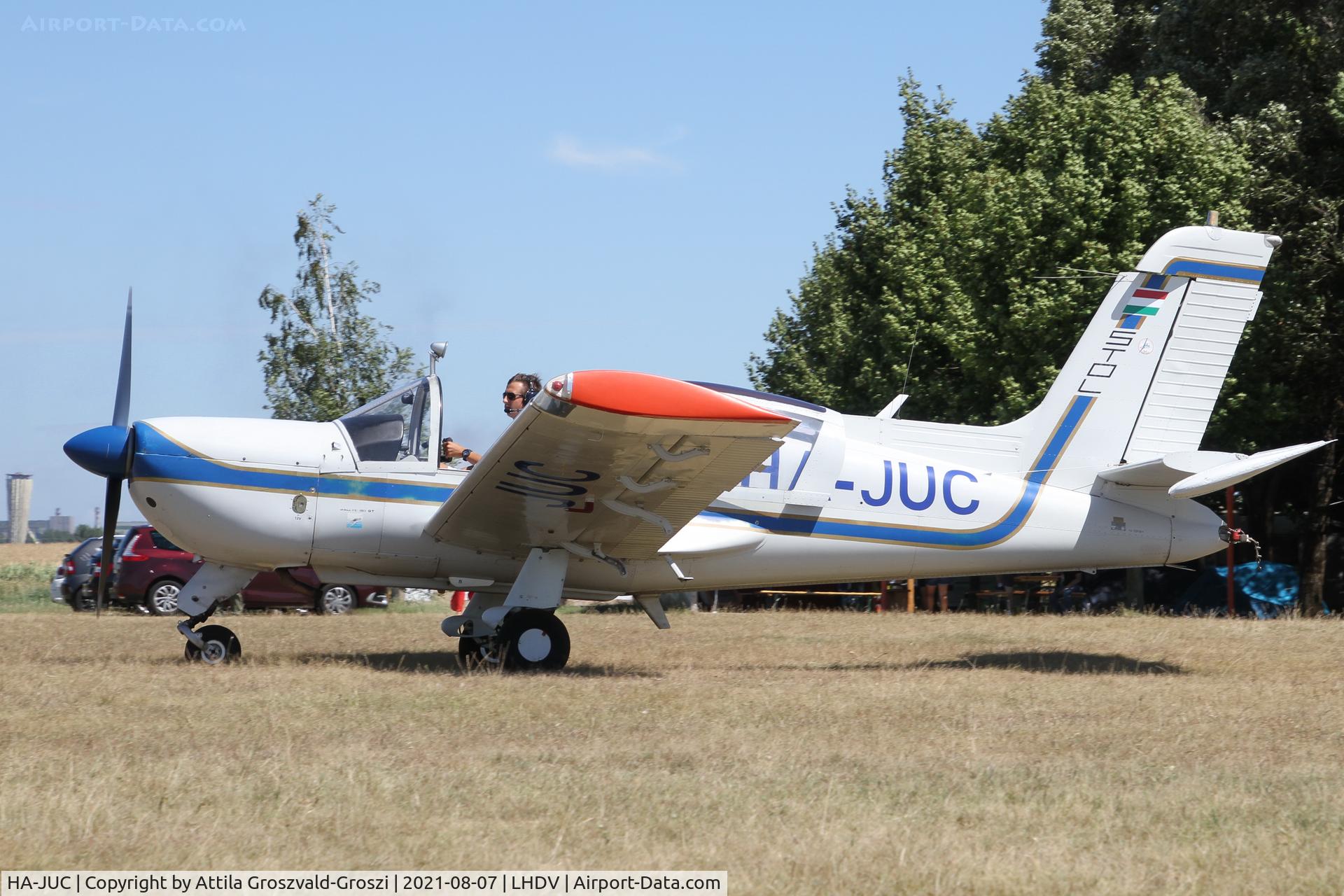 HA-JUC, 1978 Socata MS-893E-D Rallye 180GT Gaillard C/N 13181, LHDV - Dunaújváros-Kisapostag Airport, Hungary