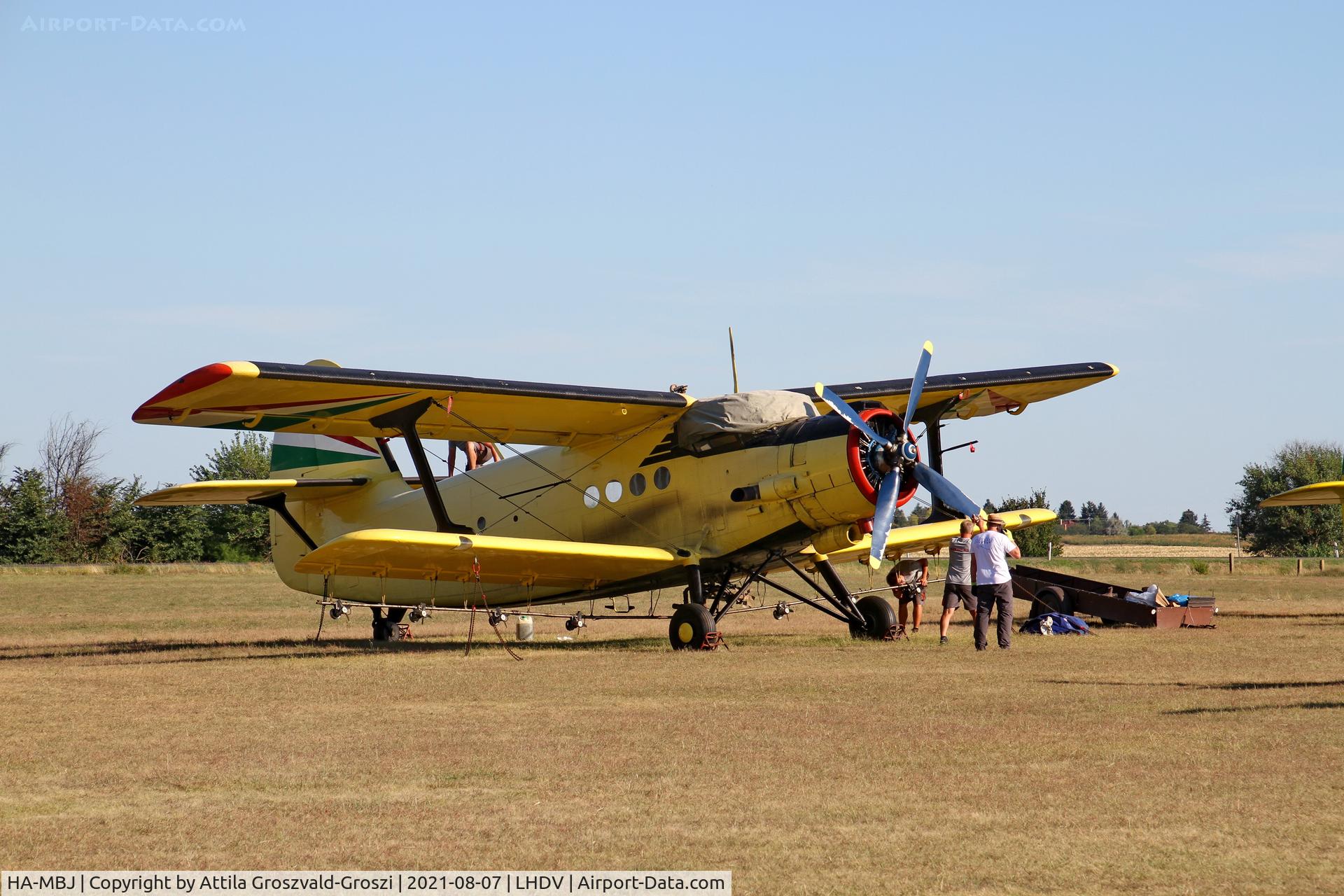 HA-MBJ, 1975 PZL-Mielec An-2R C/N 1G166-28, LHDV - Dunaújváros-Kisapostag Airport, Hungary