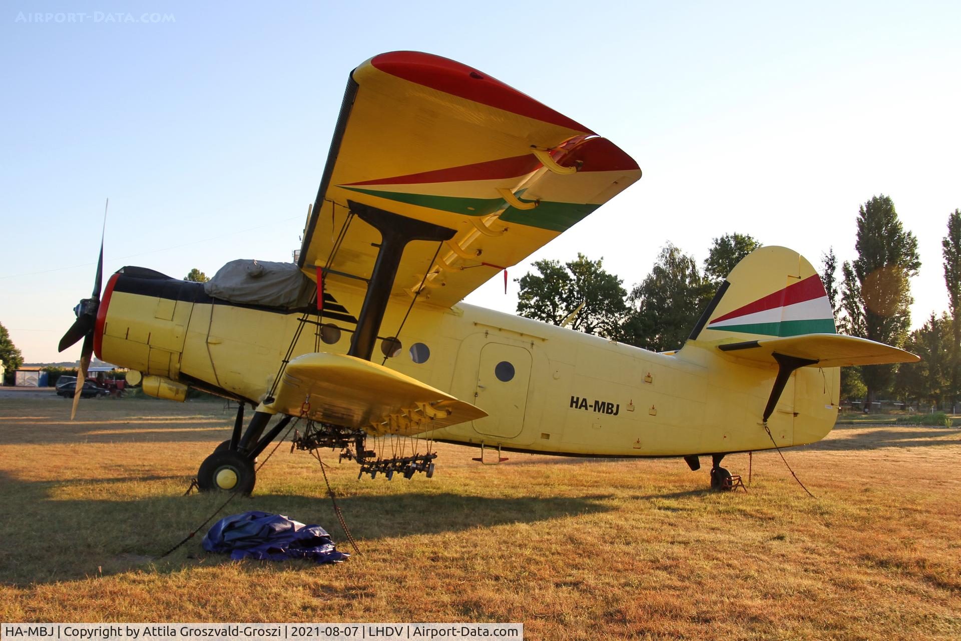 HA-MBJ, 1975 PZL-Mielec An-2R C/N 1G166-28, LHDV - Dunaújváros-Kisapostag Airport, Hungary