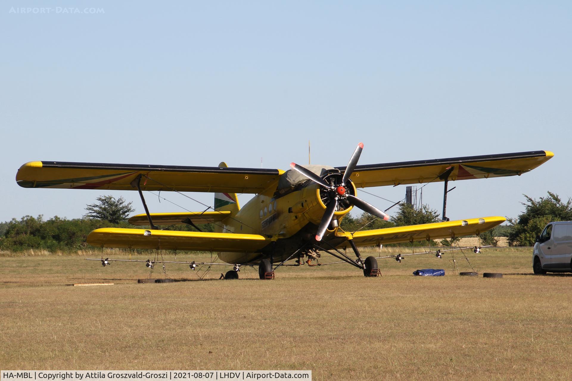HA-MBL, 1976 PZL-Mielec An-2R C/N 1G166-30, LHDV - Dunaújváros-Kisapostag Airport, Hungary