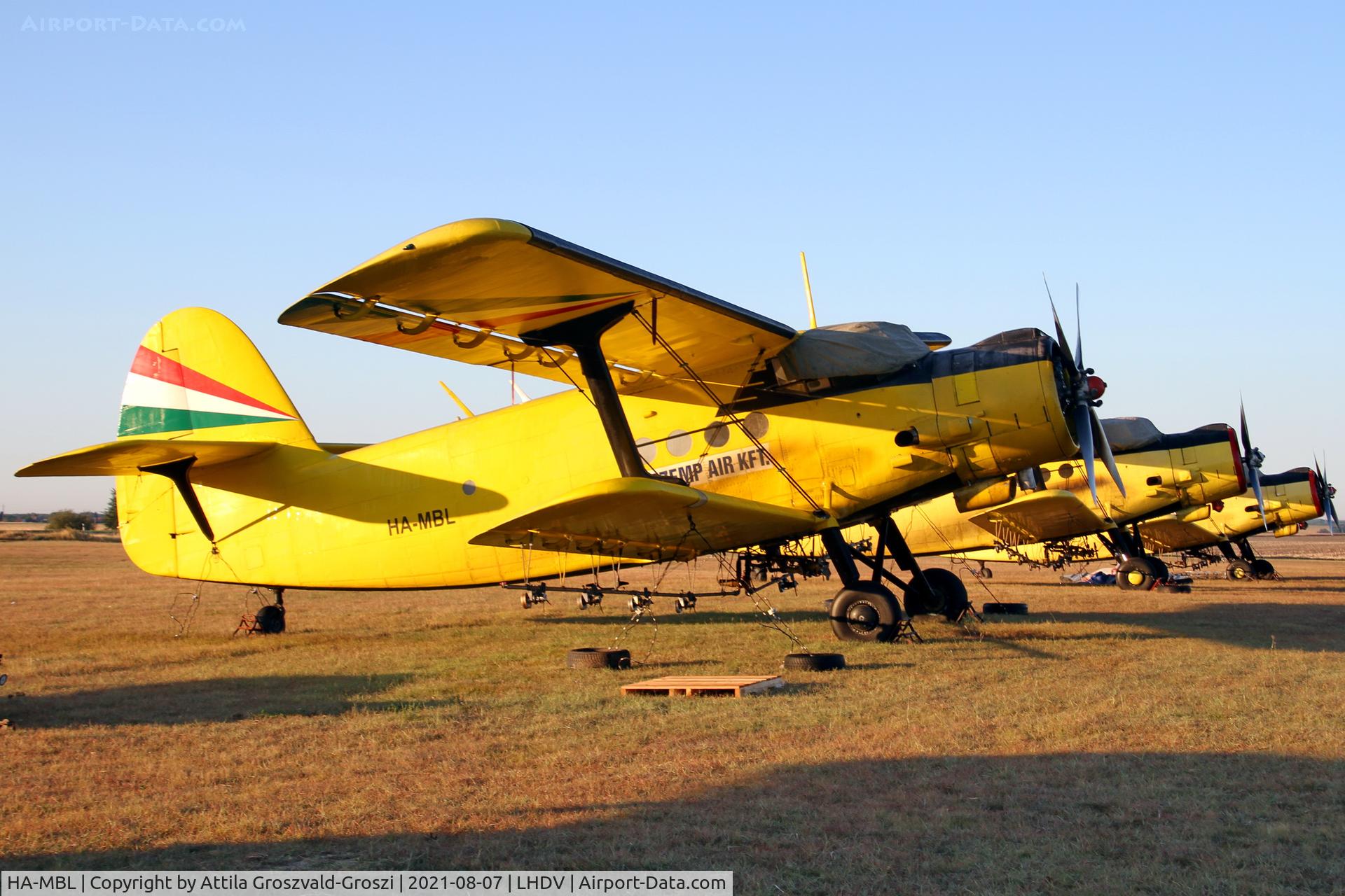 HA-MBL, 1976 PZL-Mielec An-2R C/N 1G166-30, LHDV - Dunaújváros-Kisapostag Airport, Hungary