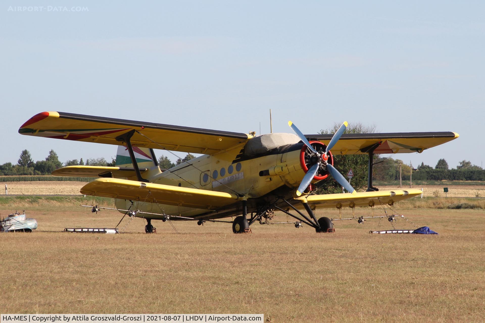 HA-MES, 1981 PZL-Mielec AN-2R C/N 1G194-28, LHDV - Dunaújváros-Kisapostag Airport, Hungary