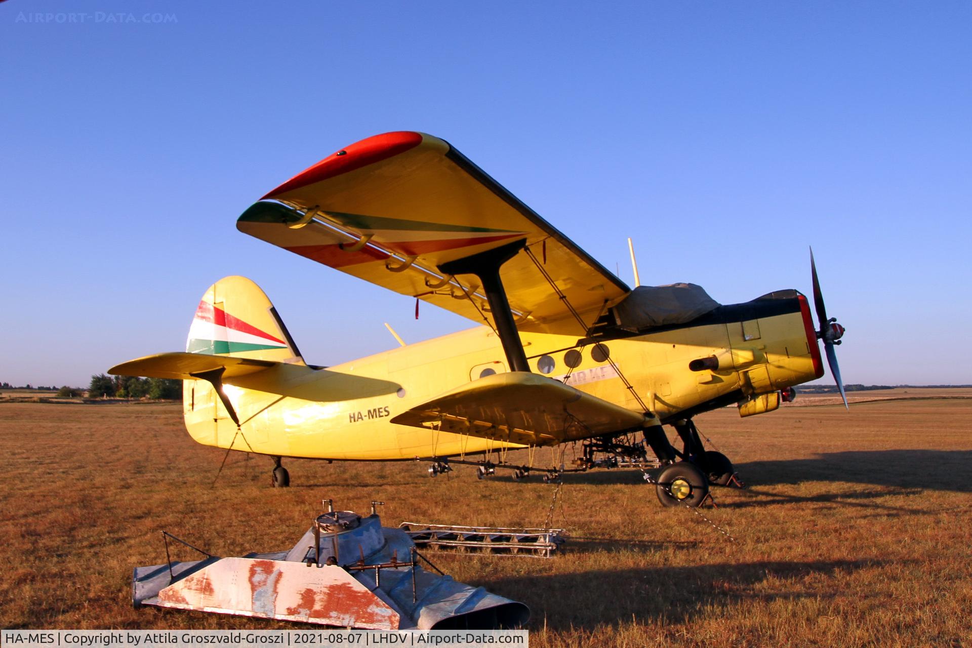HA-MES, 1981 PZL-Mielec AN-2R C/N 1G194-28, LHDV - Dunaújváros-Kisapostag Airport, Hungary