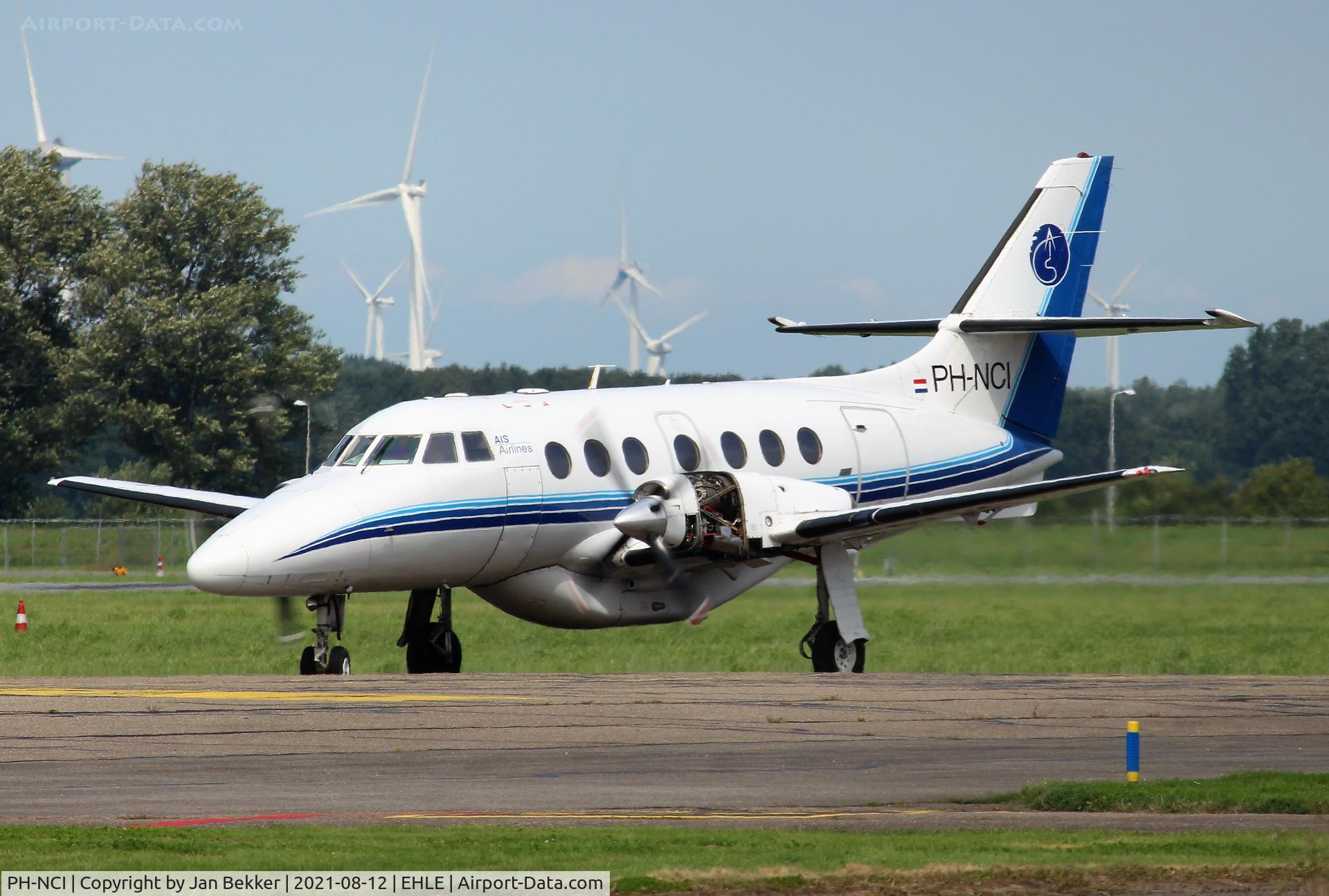 PH-NCI, 1989 British Aerospace BAe-3112 Jetstream 31 C/N 844, Engine testing at Lelystad Airport