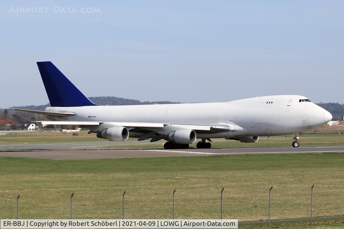 ER-BBJ, 1998 Boeing 747-412F/SCD C/N 26558, ER-BBJ @ LOWG 2021