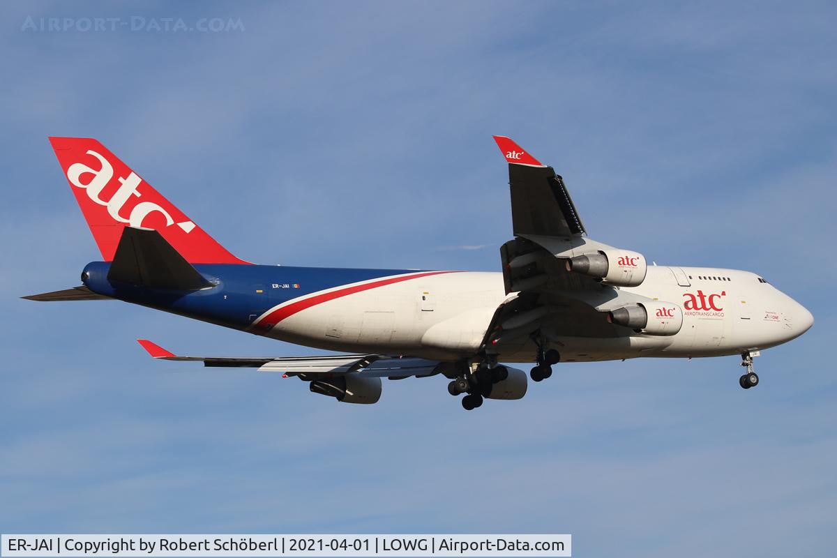 ER-JAI, 1996 Boeing 747-412/BDSF C/N 26562, ER-JAI @ LOWG 2021