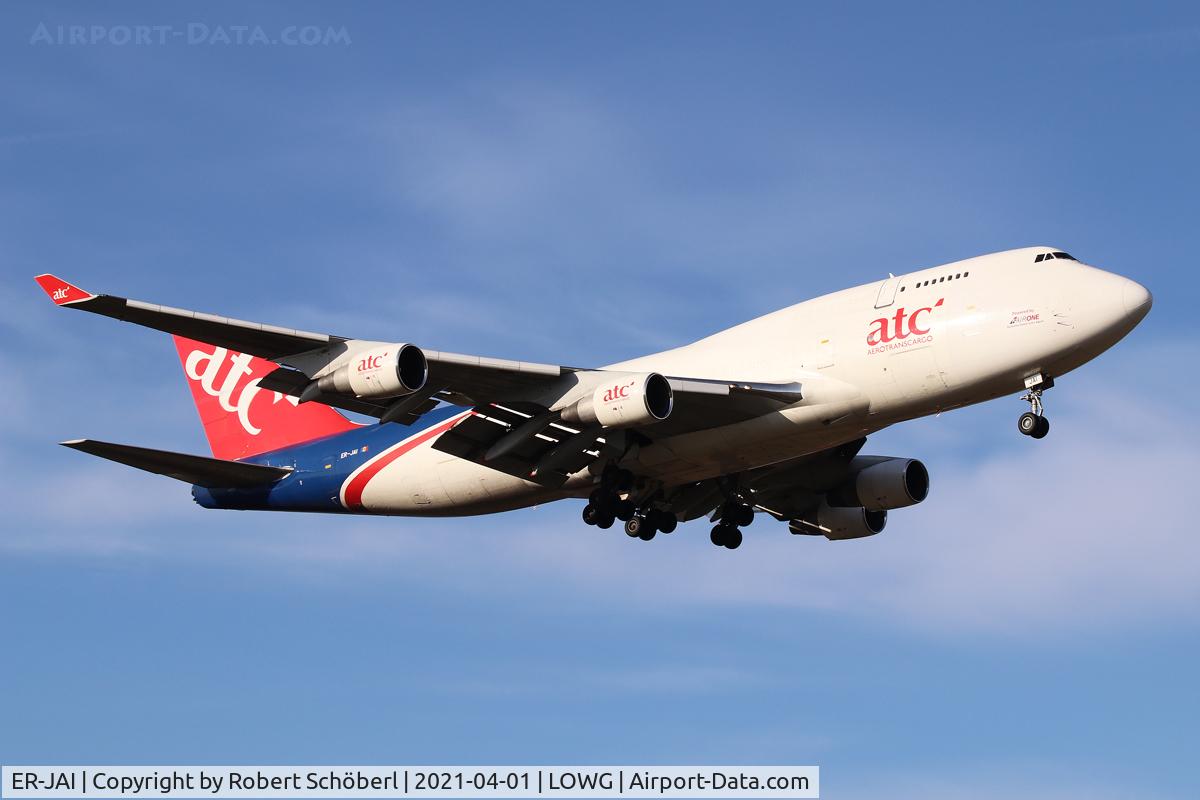ER-JAI, 1996 Boeing 747-412/BDSF C/N 26562, ER-JAI @ LOWG 2021