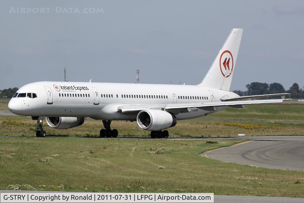 G-STRY, 1996 Boeing 757-28A C/N 28161, at cdg