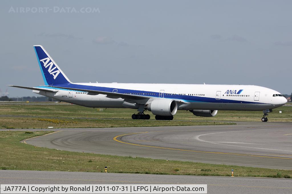 JA777A, 2006 Boeing 777-381/ER C/N 32650, at cdg
