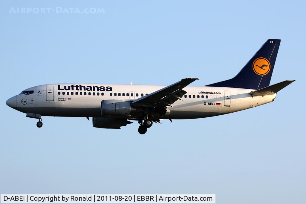 D-ABEI, 1991 Boeing 737-330 C/N 25359, at bru
