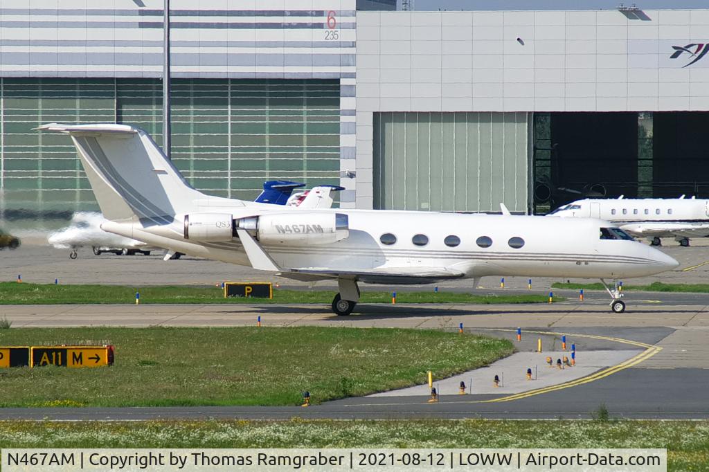 N467AM, 1984 Gulfstream Aerospace G-1159A Gulfstream III C/N 441, private Gulfstream III