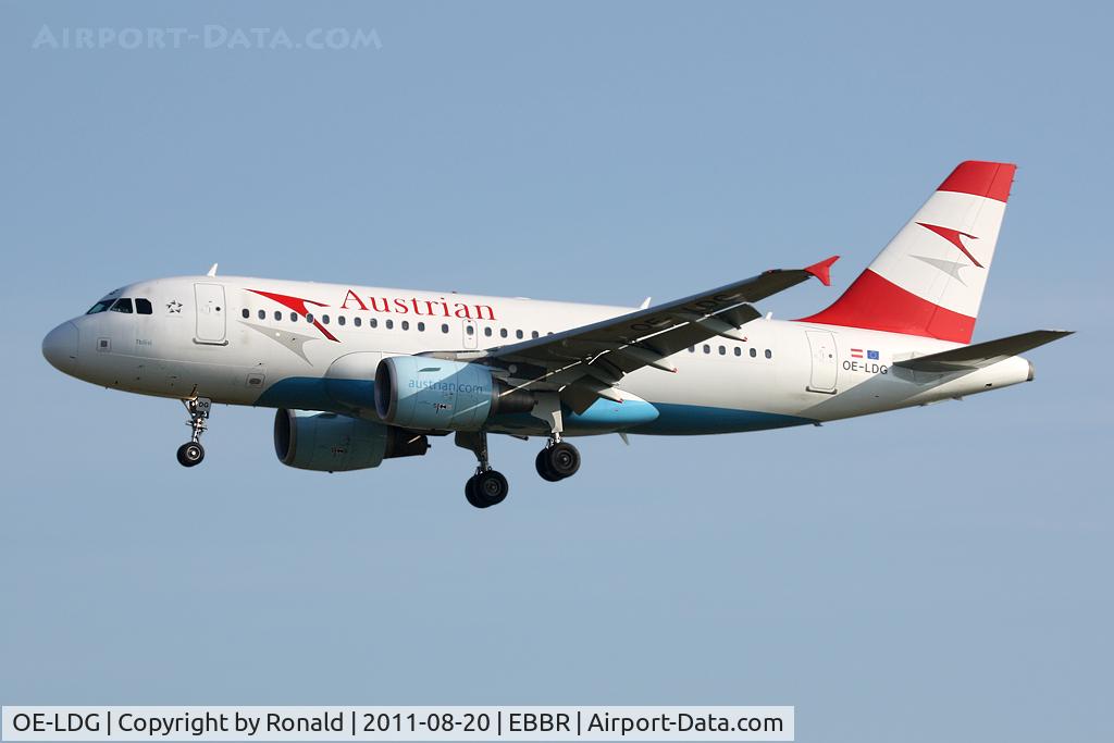 OE-LDG, 2006 Airbus A319-112 C/N 2652, at bru